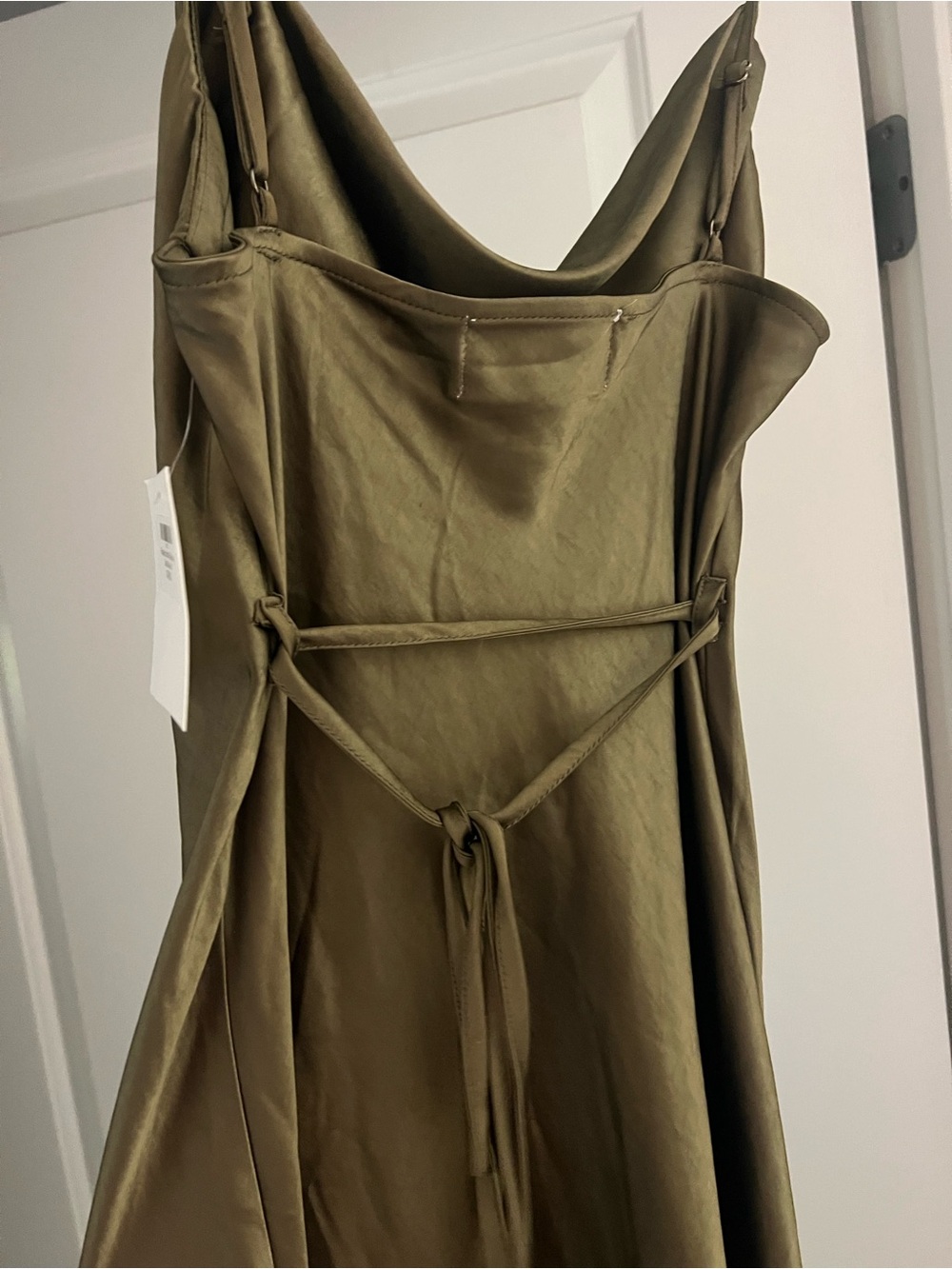 Animari satin midi dress - Picture 3 of 4